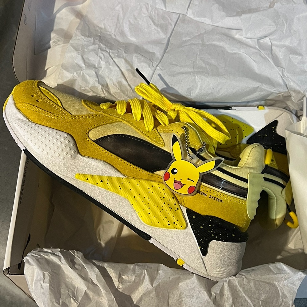 Brand new Puma Pikachu size 5.5Y or 7W.